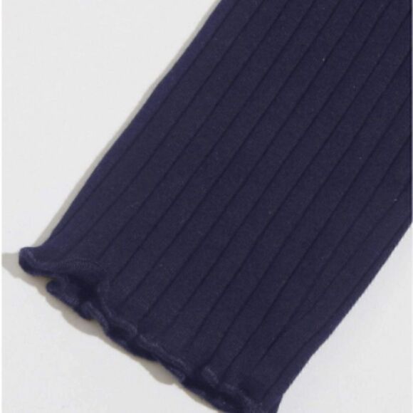 💲1️⃣0️⃣ Bundled ✔️Navy Knit Stretch Bodycon Button Down Dress - Picture 5 of 9